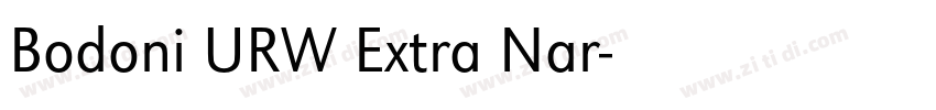 Bodoni URW Extra Nar字体转换 Bodoni URW Extra Nar字体转换